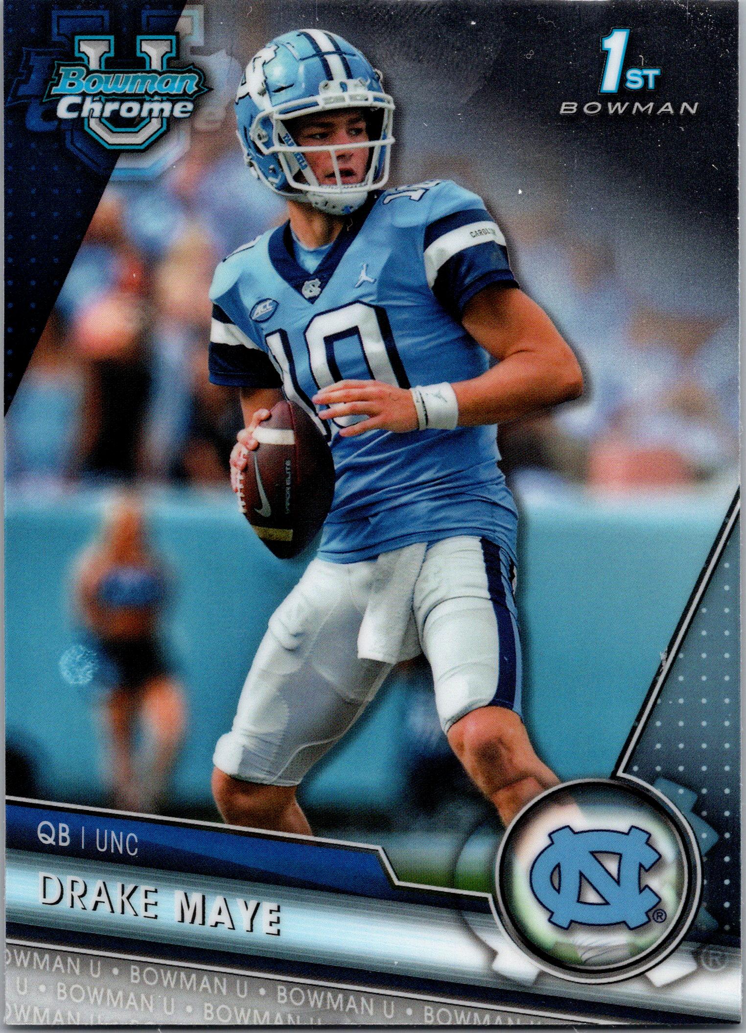 2023 Bowman University Chrome #200 Drake Maye