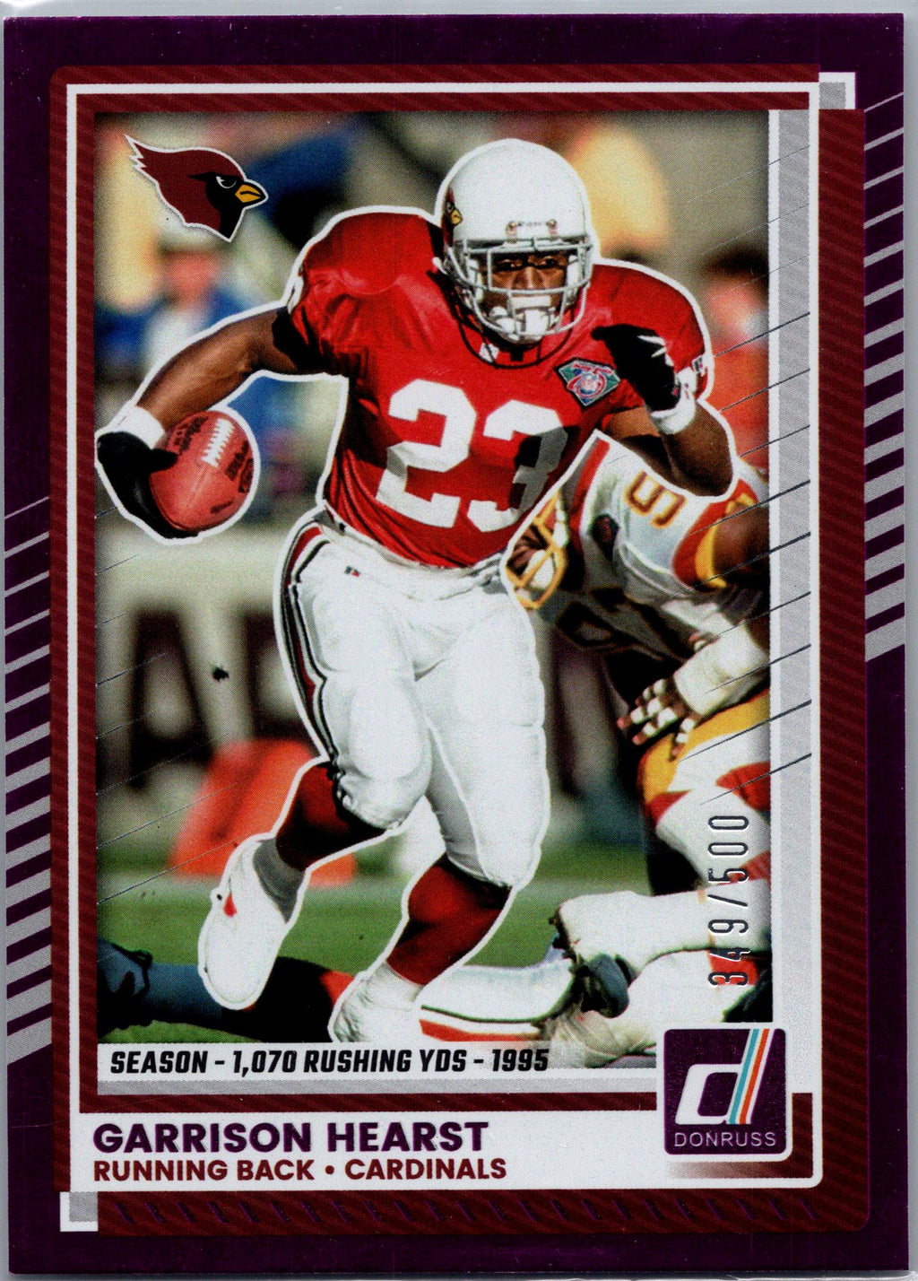 2025 Donruss Garrison Hearst /500 Pink