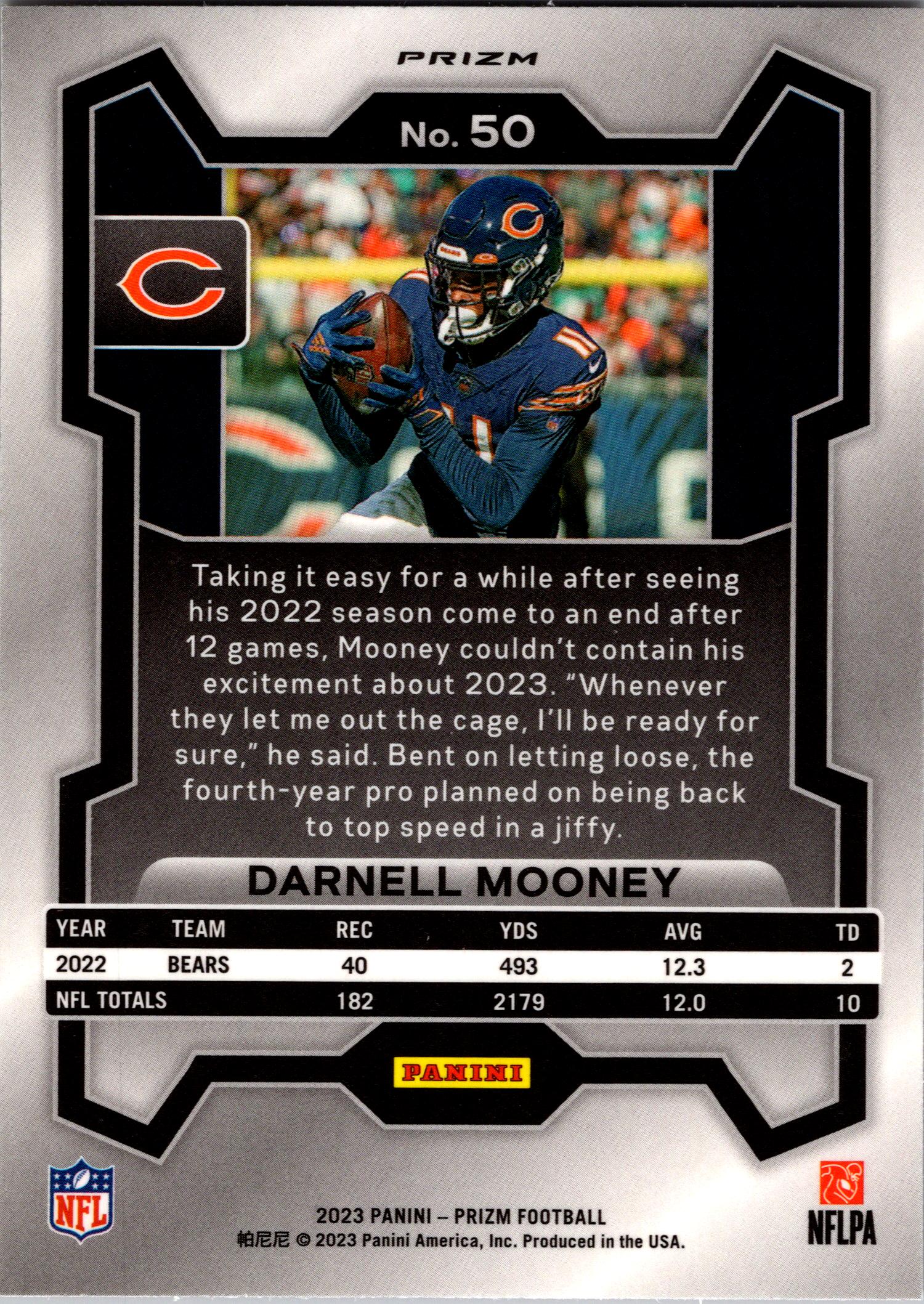 2023 Panini Prizm #50 Darnell Mooney Orange Ice