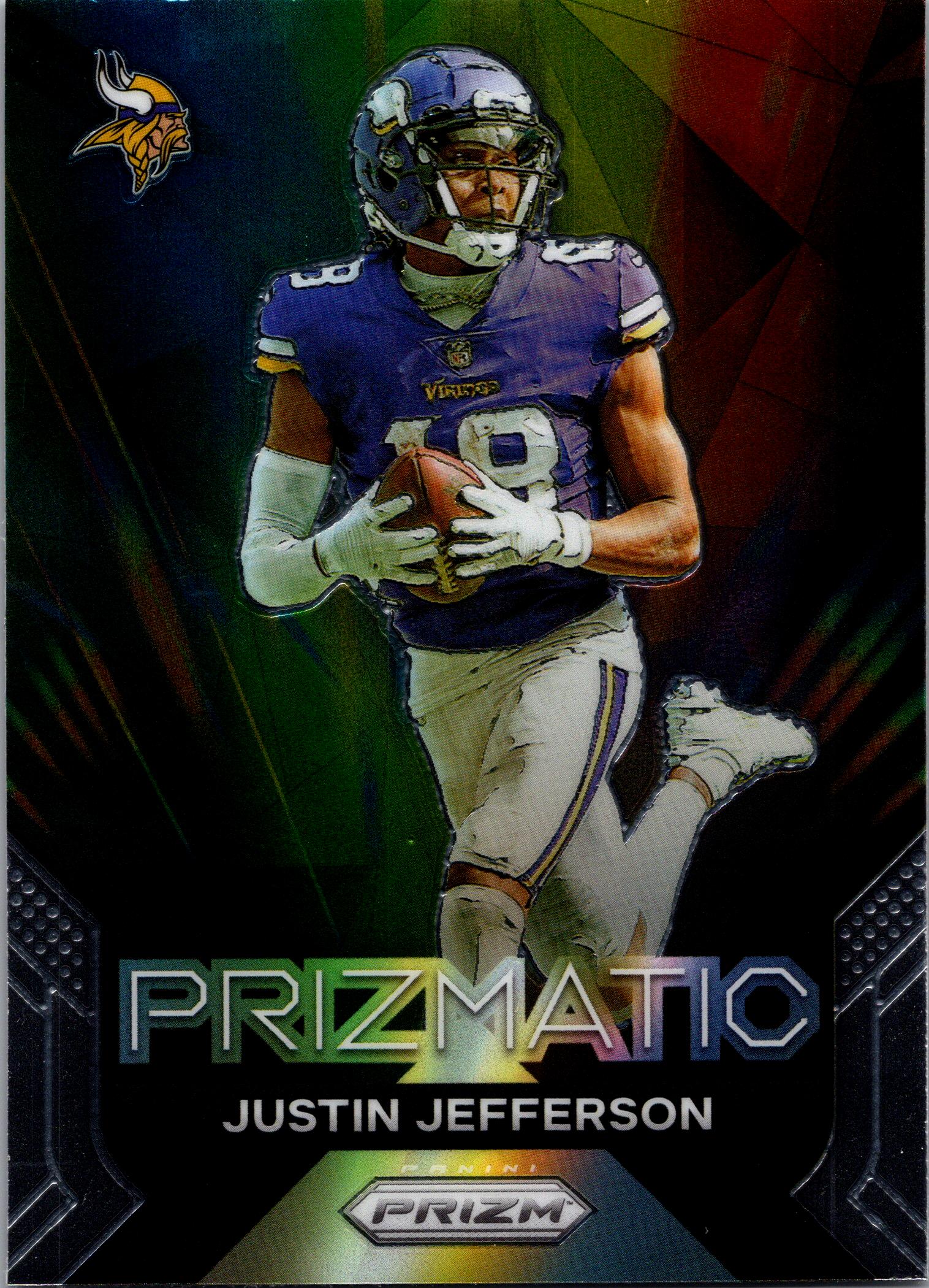 2023 Prizmatic Justin Jefferson Viking Insert