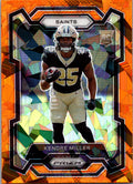 2023 Panini Prizm #375 Kendre Miller Purple Ice #/225