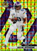 Justin Jefferson 2025 Mosiac Yellow Radioactive
