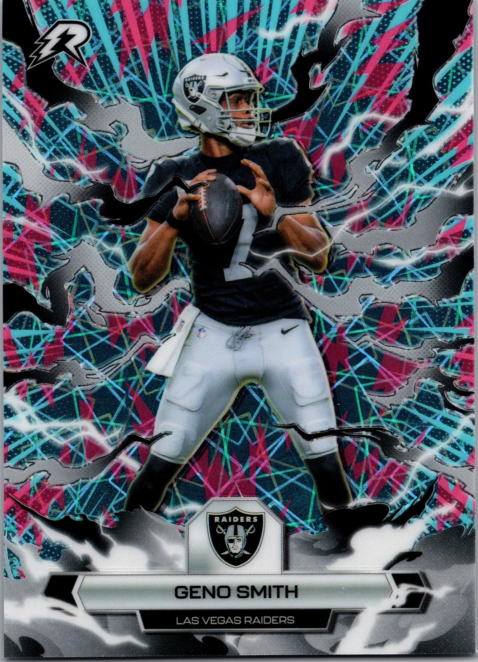 2026 Geno Smith Resurgence Parrel Blue Pink