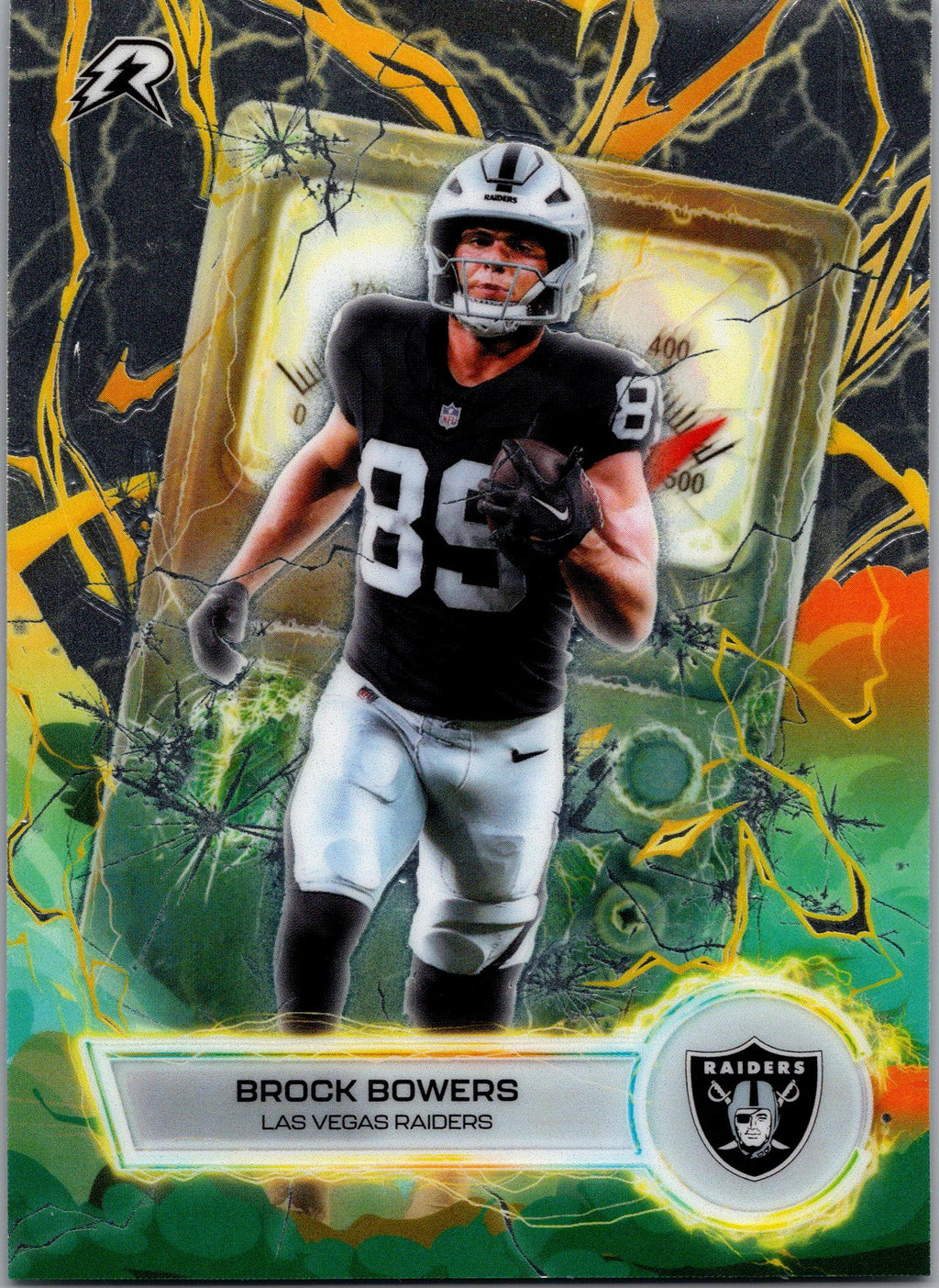 Brock Bowers Voltanic Topps Resurgence 2026