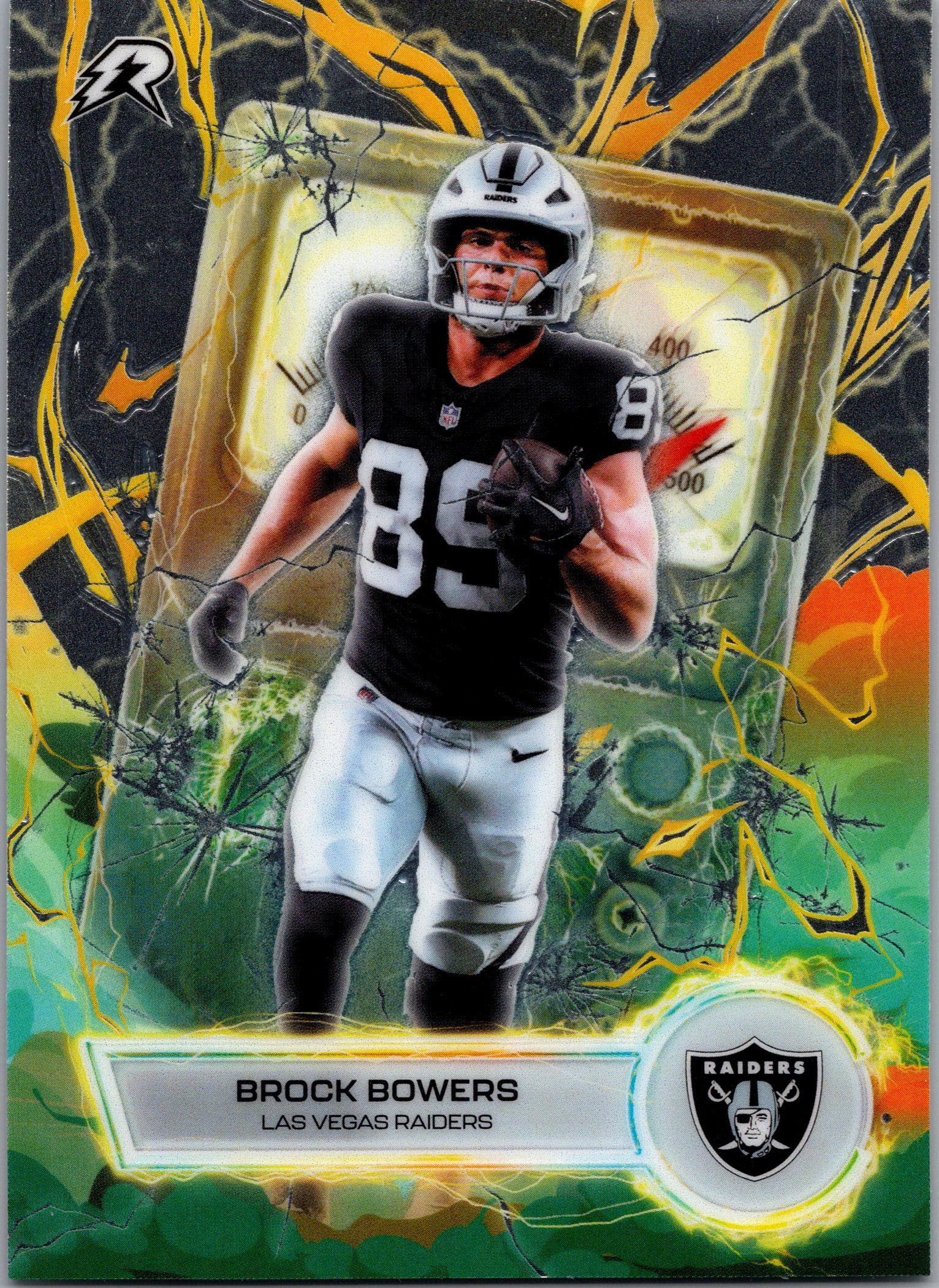 Brock Bowers Voltanic Topps Resurgence 2026