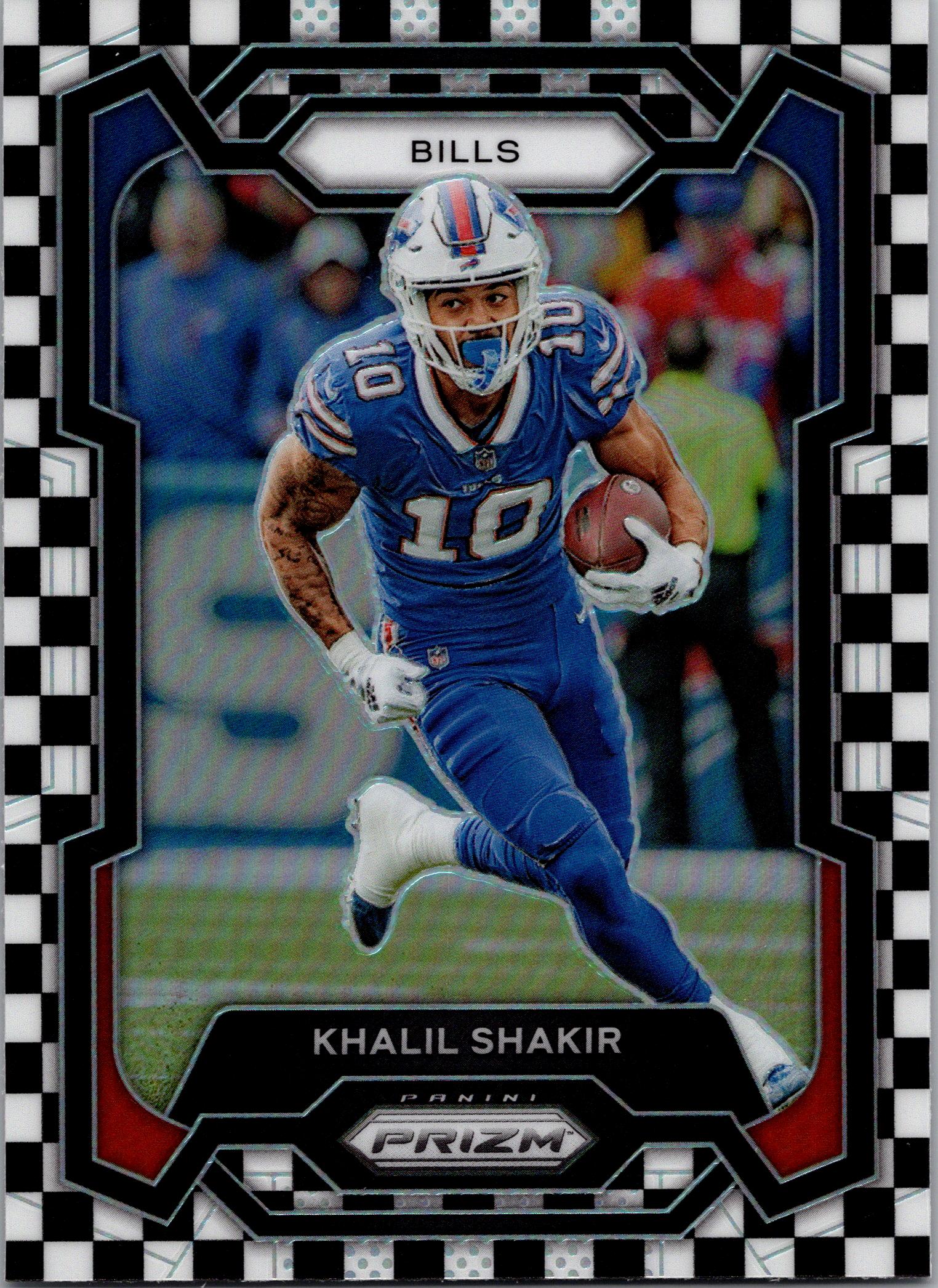 2023 Panini Prizm #33 Khalil Shakir Checkerboard