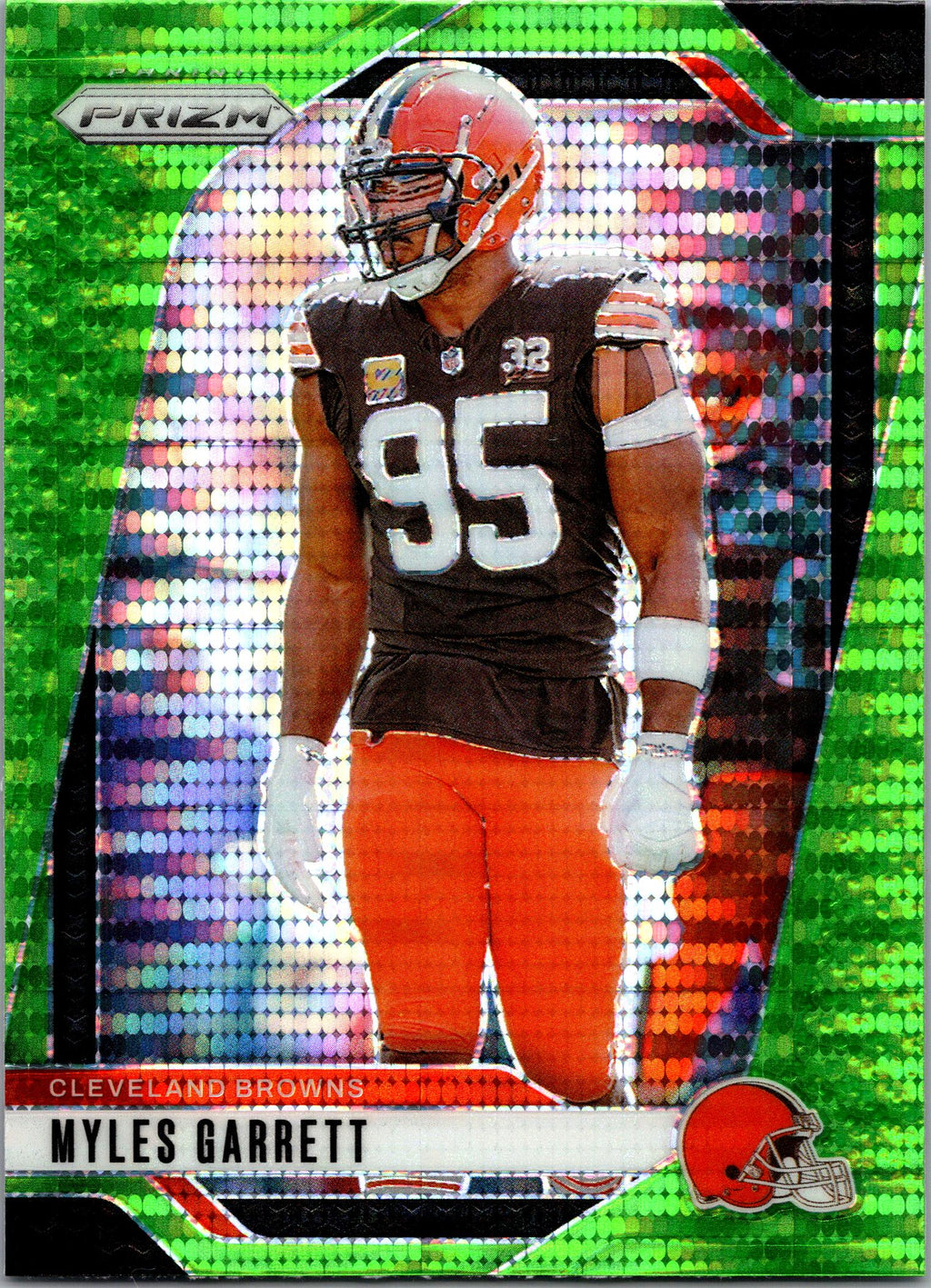 2024 Panini Prizm #69 Myles Garrett Black and White Checker