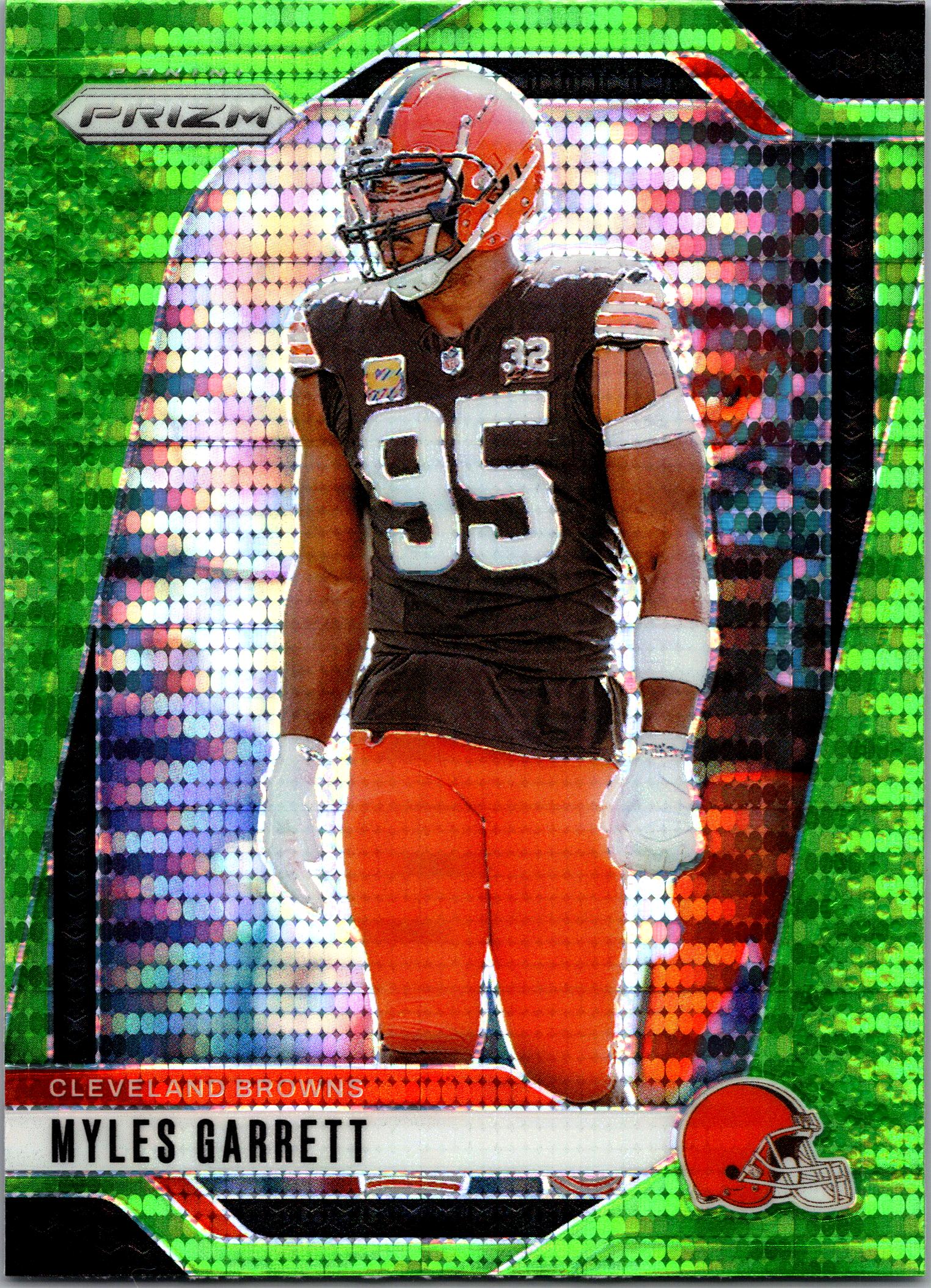 2024 Panini Prizm #69 Myles Garrett Black and White Checker