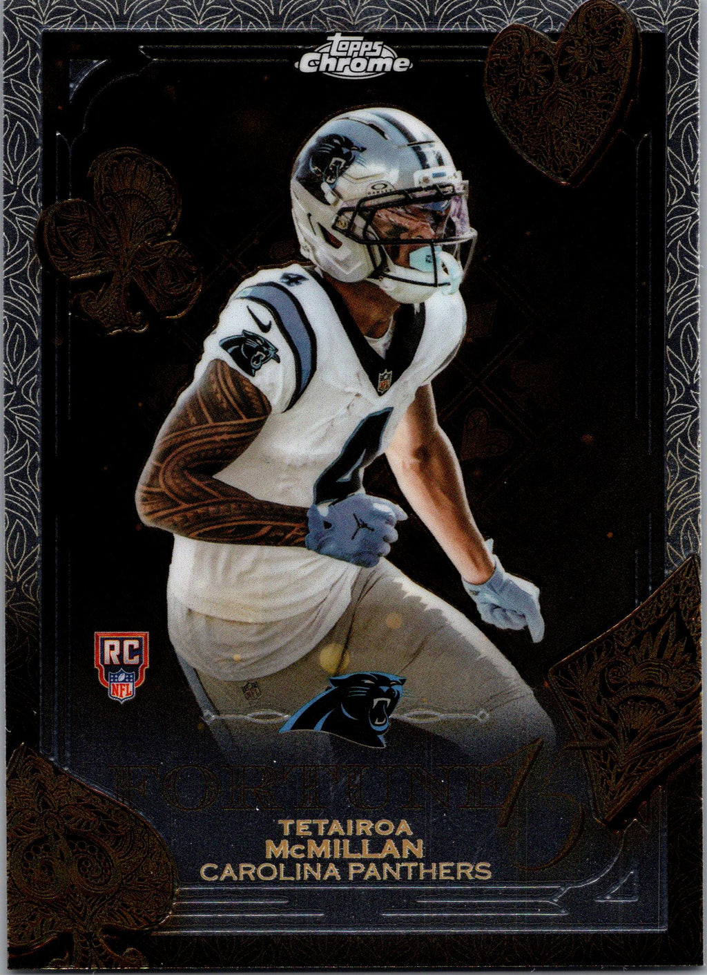 2025 Topps Chrome #F15-19 Tetairoa McMillan Fortune 15