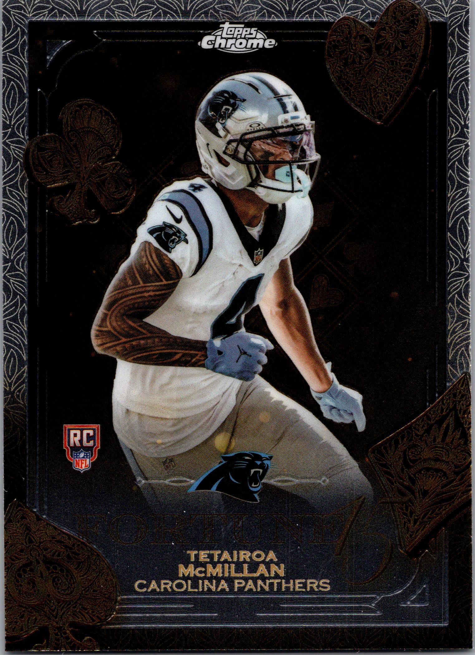 2025 Topps Chrome #F15-19 Tetairoa McMillan Fortune 15