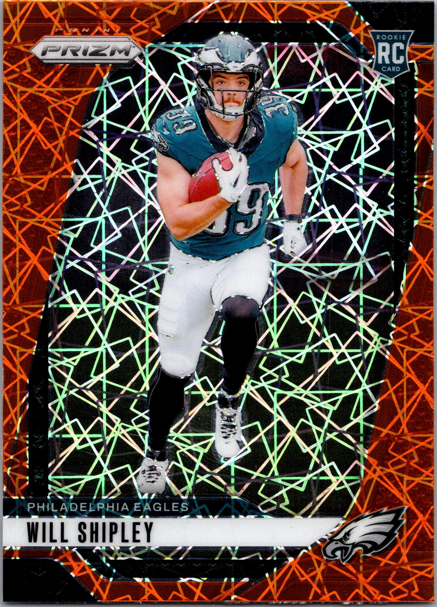 2024 Panini Prizm #397 Will Shipley Lazer