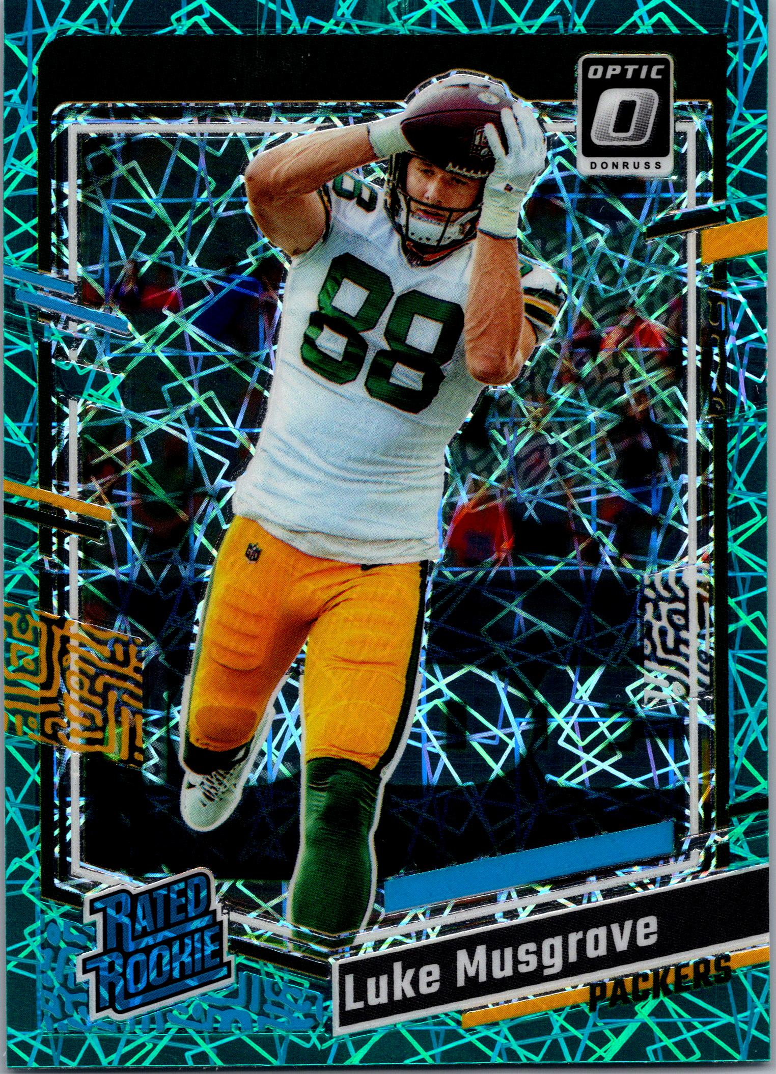 2023 Donruss Optic #241 Luke Musgrave Green Velocity