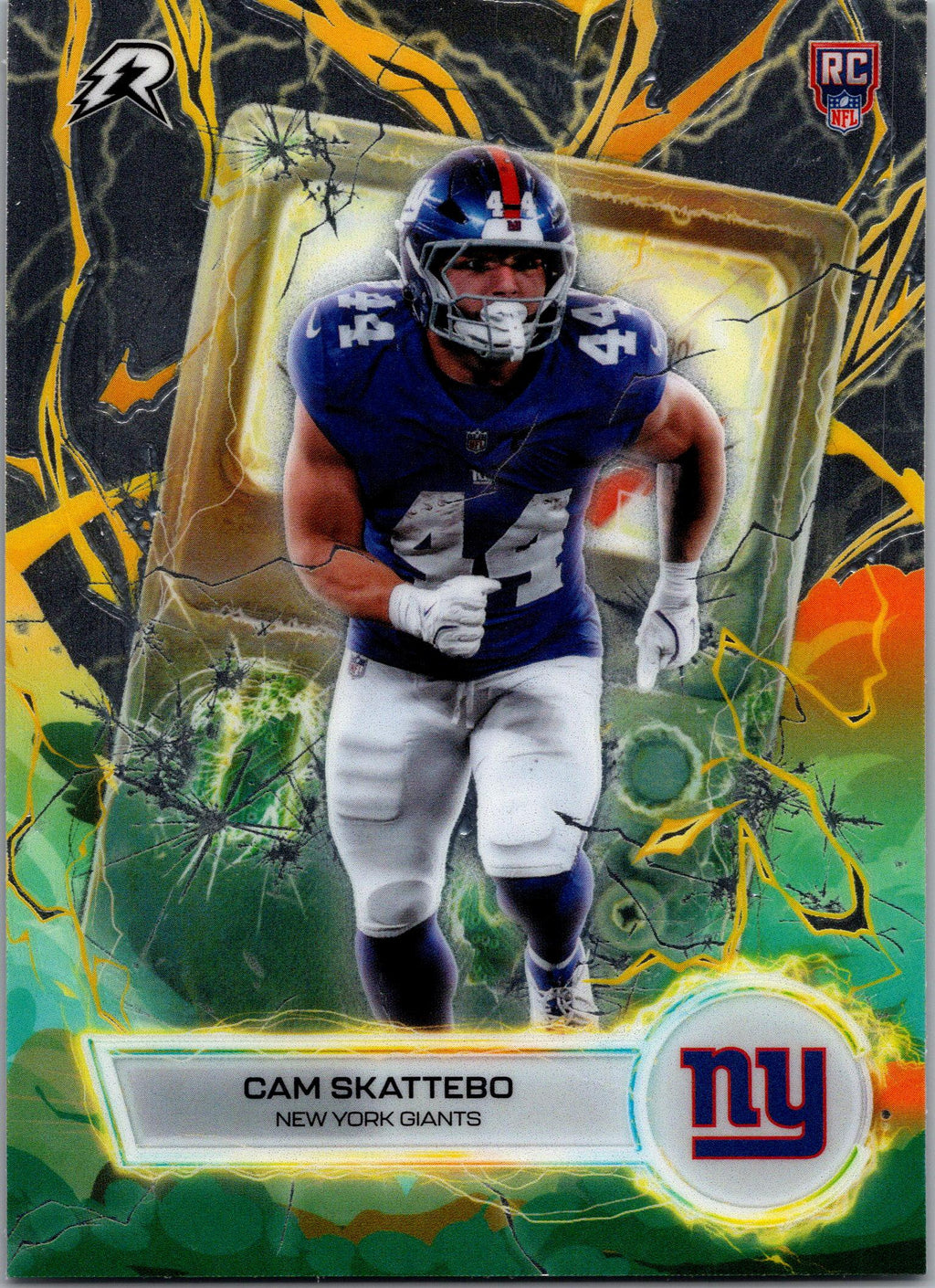 2025 Topps Resurgence #VT-5 Cam Skattebo Voltaic