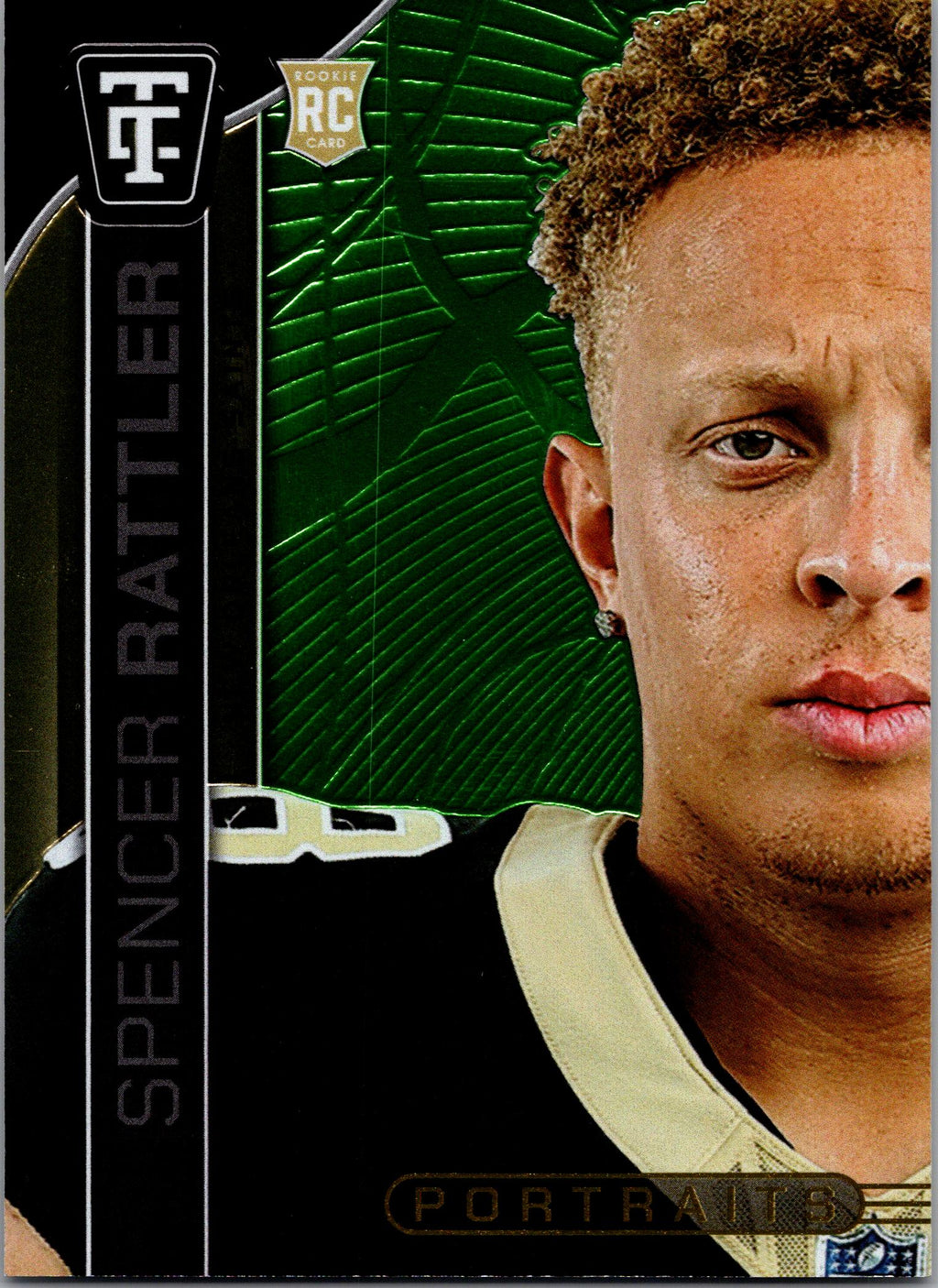 2024 Panini Totally Certified Spencer Rattler Green /299