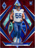 2024 Panini Phoenix #160 Braden Fiske Red Hyper #/140
