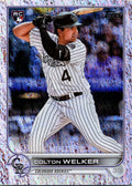 2022 Topps #480 Colton Welker Foilboard Hobby #/390