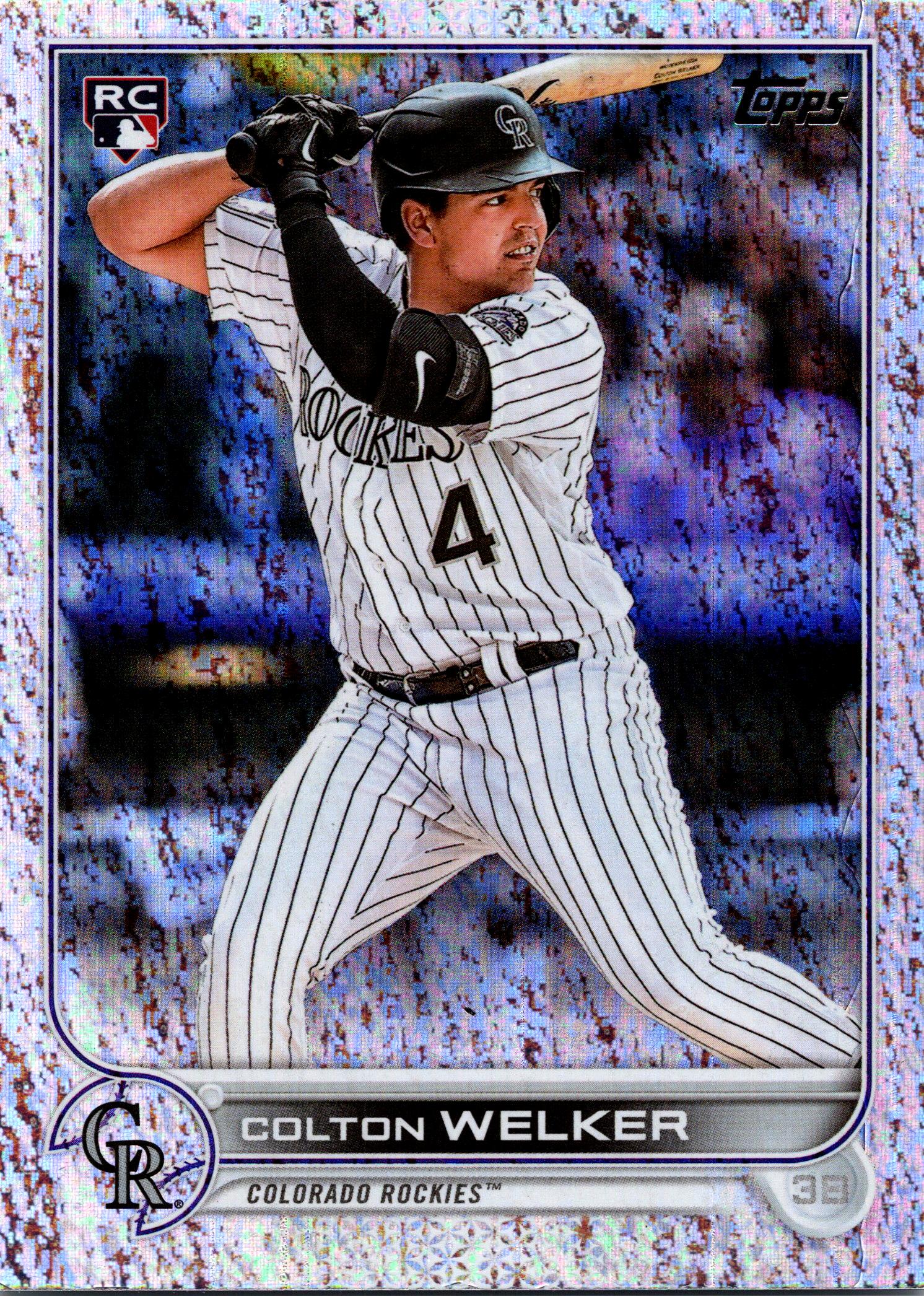 2022 Topps #480 Colton Welker Foilboard Hobby #/390