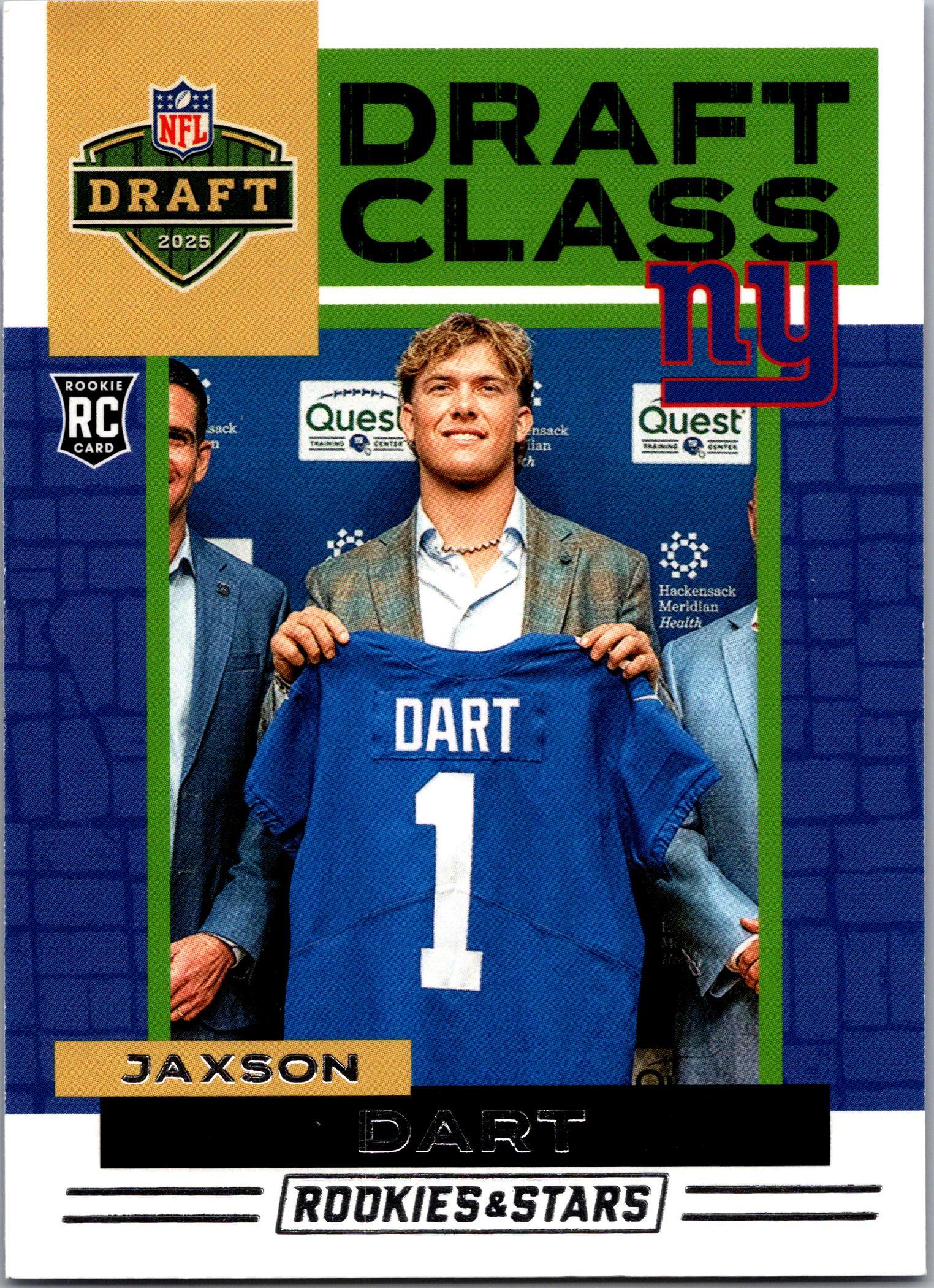 2025 Panini Rookies & Stars #17 Jaxson Dart Draft Class