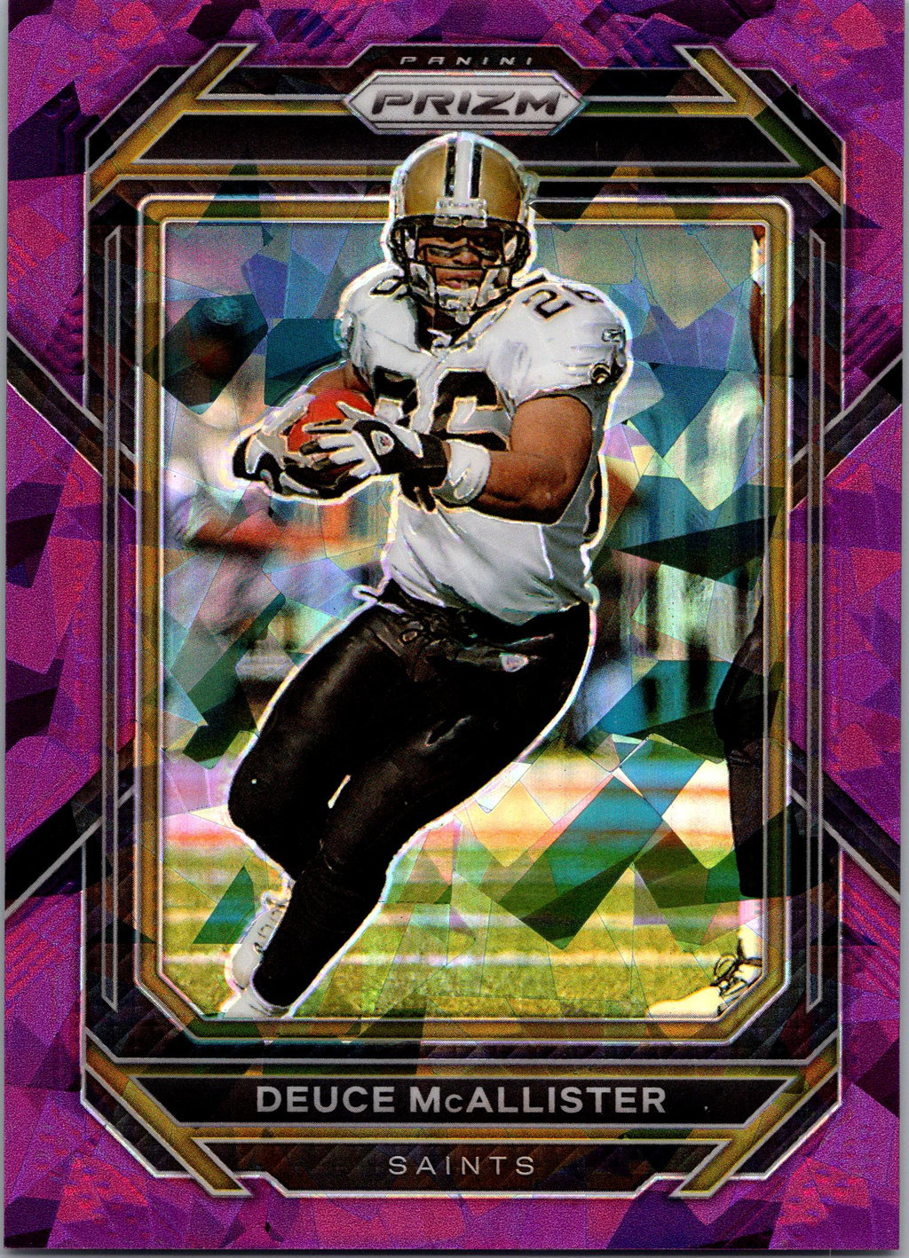 2022 Panini Prizm #216 Deuce McAllister Green Scope #/225