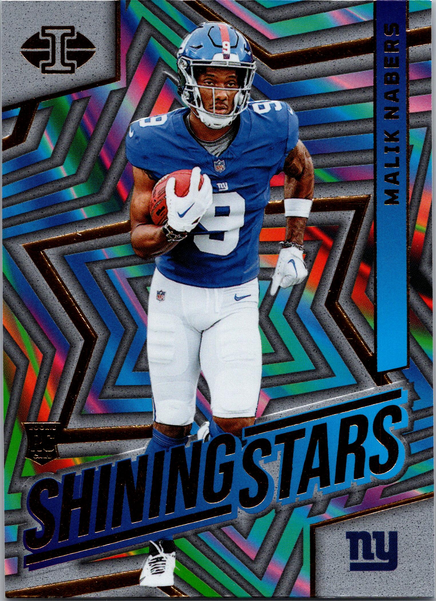 2024 Panini Illusions #5 Malik Nabers Shining Stars