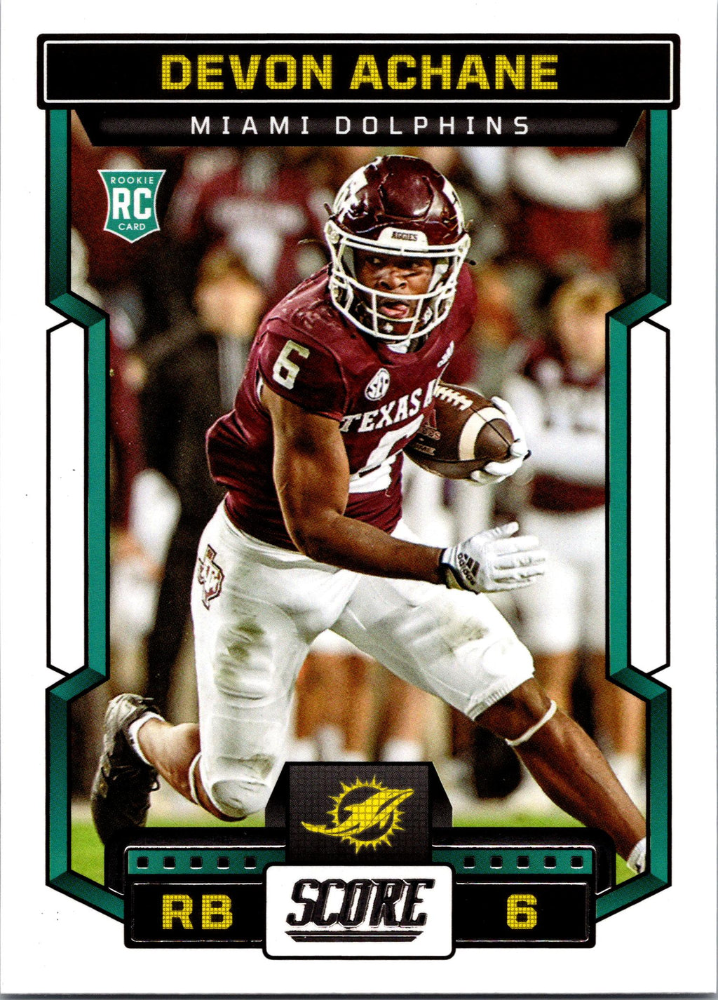 2023 Score #317 De'Von Achane
