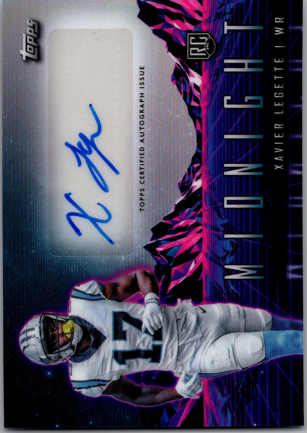 2024 Topps Midnight #RHS-XL Xavier Legette Rookie Auto