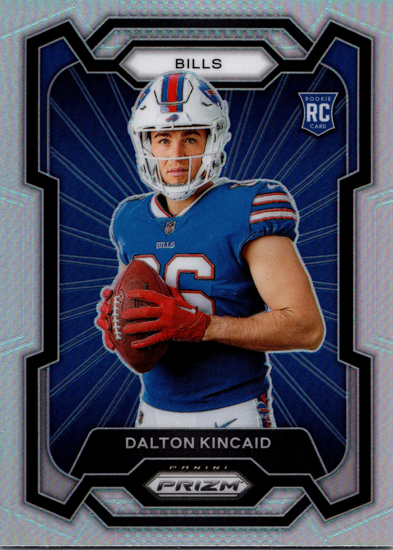 2023 Panini Prizm #324 Dalton Kincaid Rookie Variations Prizms Silver