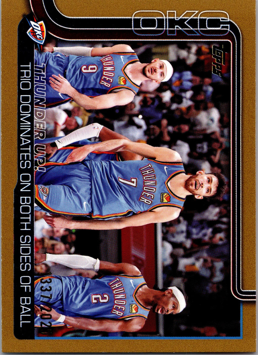 2025-26 Topps #288 Thunder Up! /2025