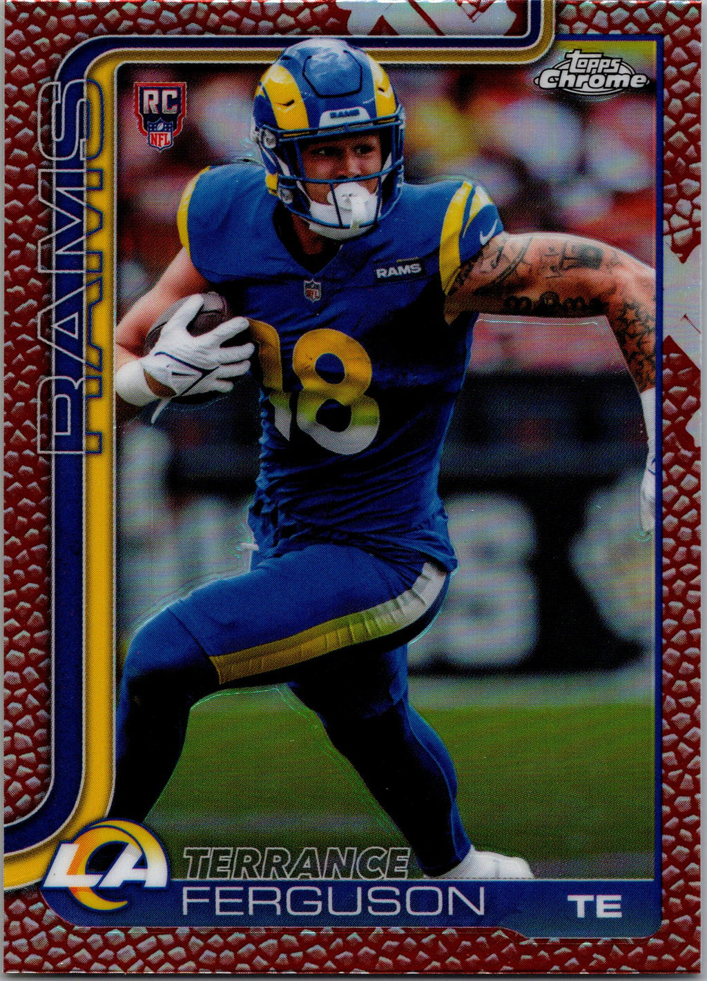 2025 Topps Chrome #335 Terrance Ferguson Touchdown