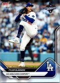 2025 Topps Now World Series Champions Los Angeles Dodgers #WS-7 Tyler Glasnow